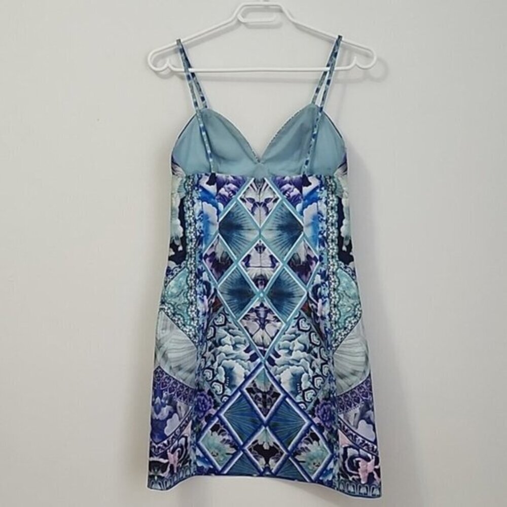 CAMILLA The Blue Market V Neck Fitted Dress Size XS b49 - Picture 5 of 16
